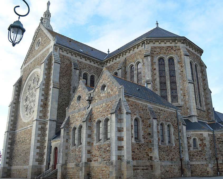 Eglise Saint Lumine de Coutais - Gite de Grand Lieu