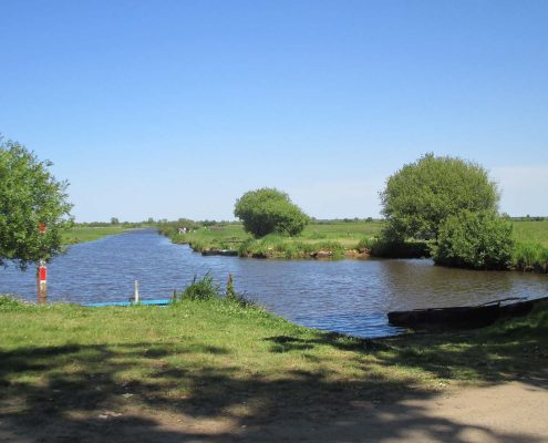 Le port de Saint Lumine de Coutais, près du Gîte de Grand-Lieu entre Bouaye & Machecoul